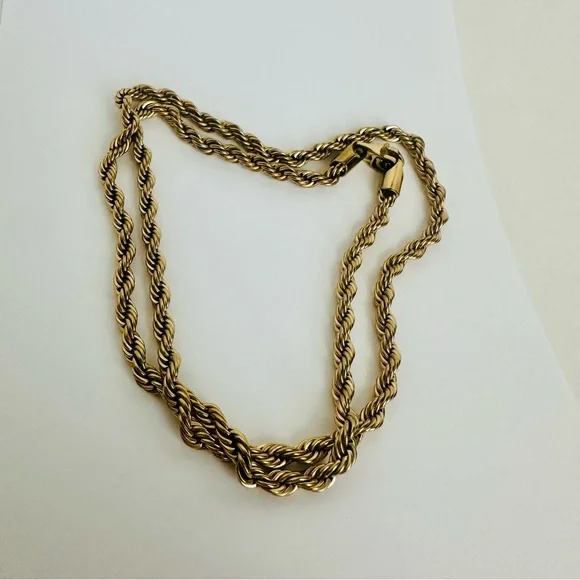 GLD 18k Authentic Yellow Gold 20” Rope Chain, 6mm - Picture 10 of 11